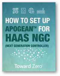 How to set up Apogean for HAAS NGC