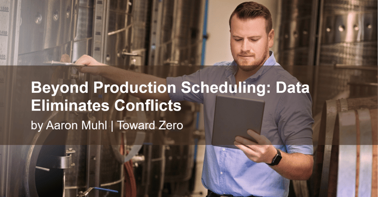 Beyond Production Scheduling: Data Eliminates Conflicts